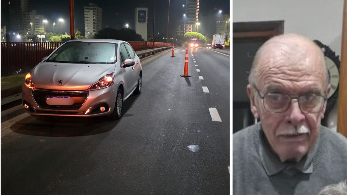 El hombre de 79 años desapareció durante la madrugada en Santa Fe. Su vehículo fue encontrado abandonado sobre el viaducto Oroño.