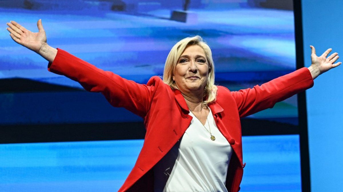 Le Pen pelea el balotaje luego de obtener el 23,15% de los sufragios.