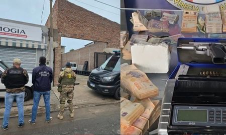 Dos agentes de la Policía de Investigaciones (PDI) fueron detenidos este martes durante una serie de allanamientos realizados en Villa Gobernador Gálvez y Rosario. Dos agentes de la Policía de Investigaciones (PDI) fueron detenidos este martes durante una serie de allanamientos realizados en Villa Gobernador Gálvez y Rosario.