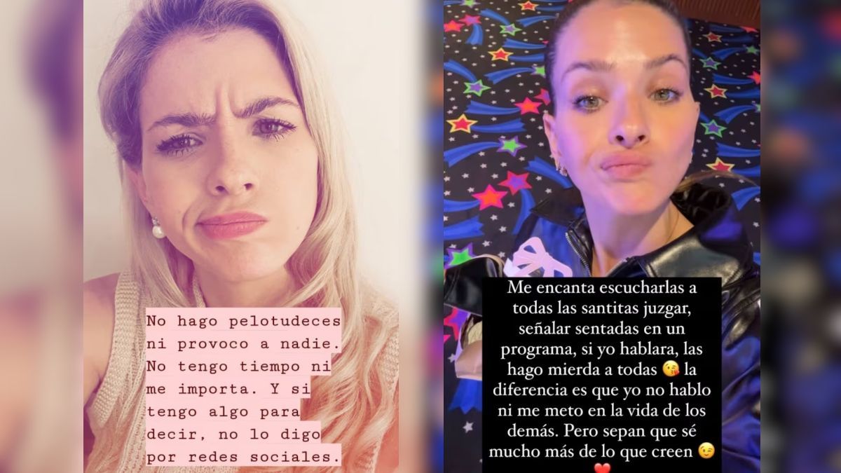 Las fotos que difundieron del "antes y después" de la China Suárez. Las fotos que difundieron del "antes y después" de la China Suárez.