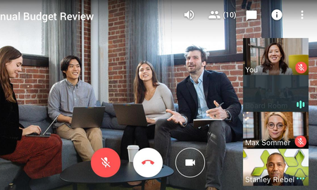 para competir con zoom, la herramienta de videoconferencias de google sera gratuita desde mayo