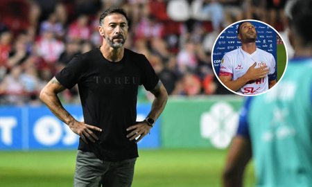 El Kily González bancó a Corvalán tras los insultos de algunos hinchas de Unión. El Kily González bancó a Corvalán tras los insultos de algunos hinchas de Unión.