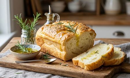 Pan nube con romero y oliva: la receta para hacer en casa en pocos minutos Pan nube con romero y oliva: la receta para hacer en casa en pocos minutos