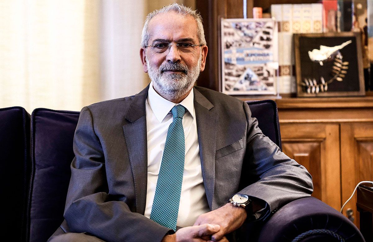 Ioannis Sarmas, presidente del Tribunal de Cuentas de Grecia. Ioannis Sarmas, presidente del Tribunal de Cuentas de Grecia.