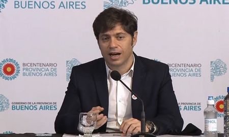 El gobernador de Buenos Aires, Axel Kicillof. El gobernador de Buenos Aires, Axel Kicillof.