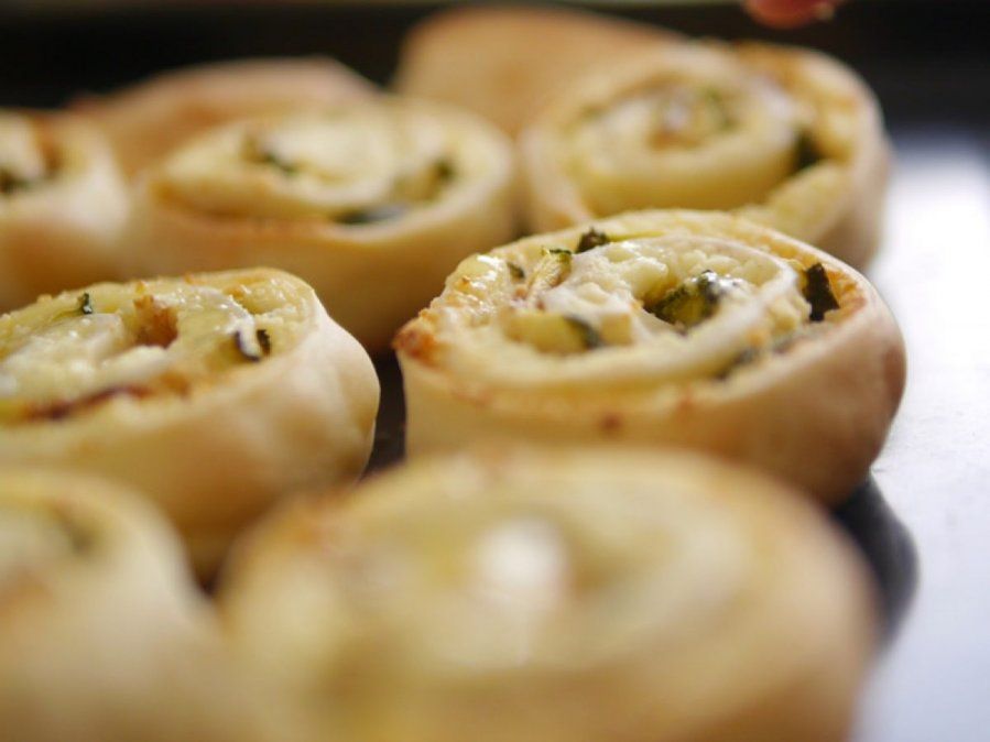 Rollitos de ricota y zucchini para un almuerzo saludable