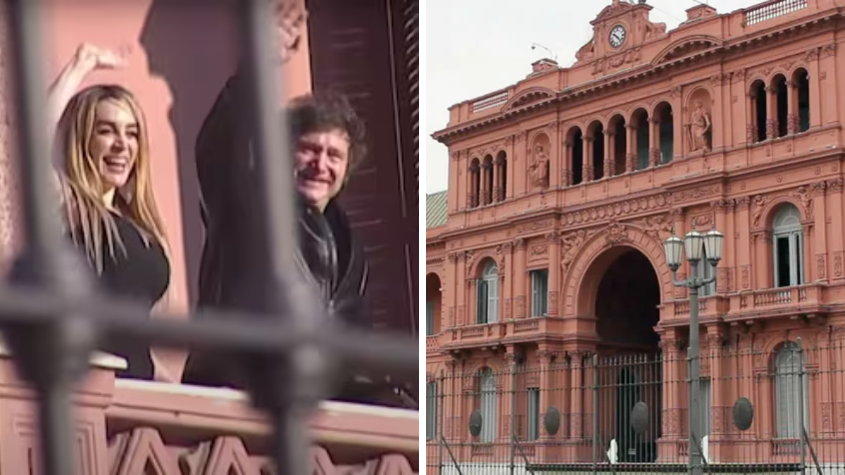 Javier Milei recibió la visita inesperada de su pareja Fátima Flórez en Casa Rosada﻿.