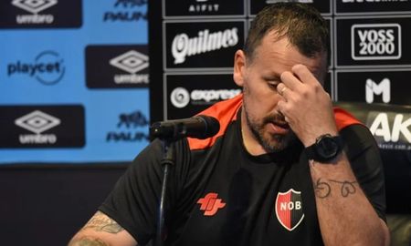 Cristian Fabbiani, DT de Newells. Cristian Fabbiani, DT de Newells.