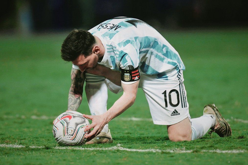 Con un Lionel Messi magnífico