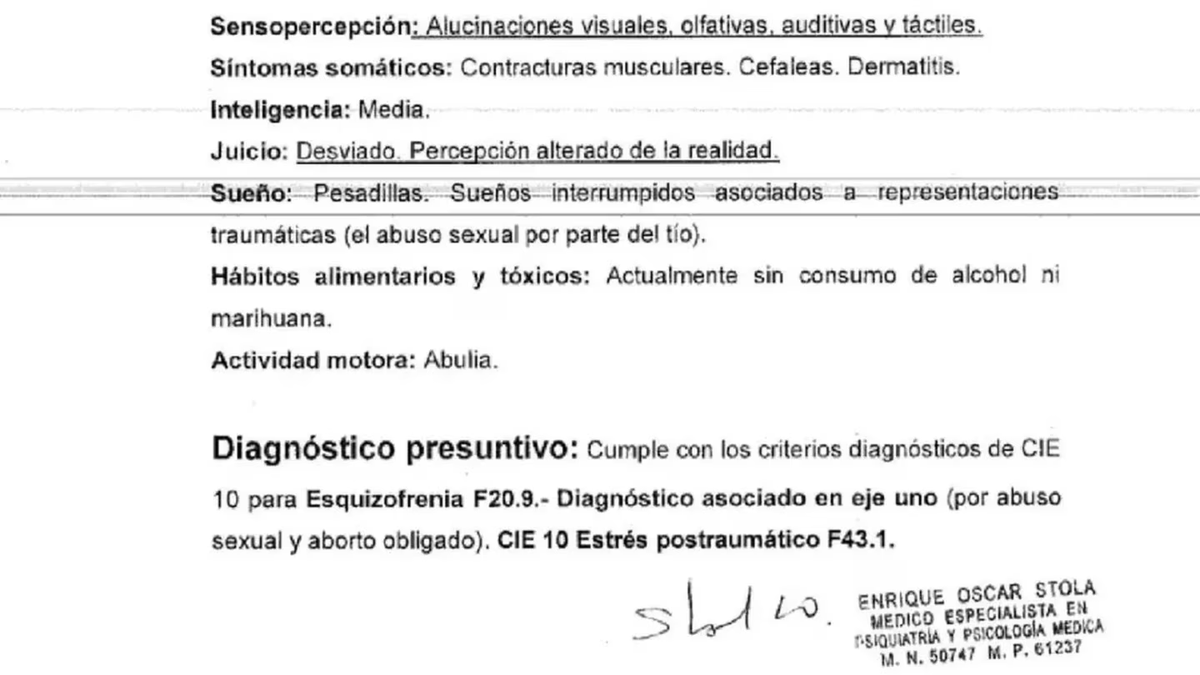 Nahir Galarza fue entrevistada con el objetivo de hacer una revisión del fallo a prisión perpetua que realizó la Corte.
