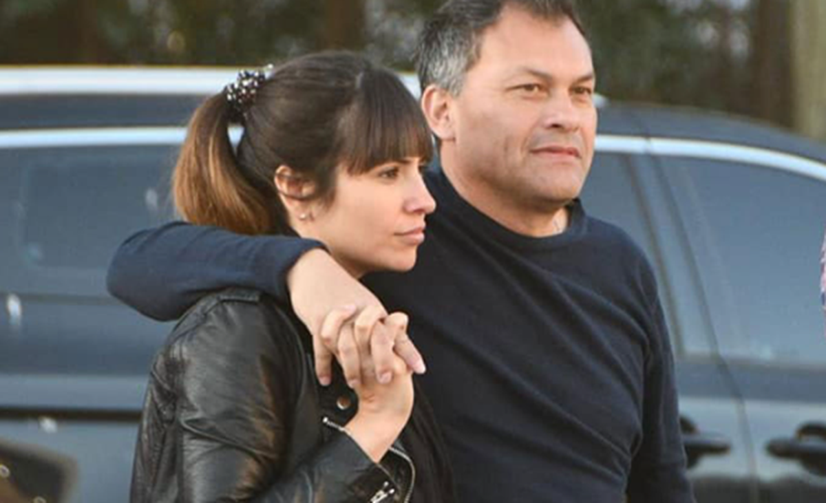 Walter Festa, el marido de Romina Uhrig, es el padre de dos de sus hijas.