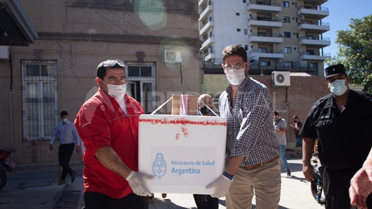 Llegó la segunda partida de las vacunas Sputnik a la provincia de Santa Fe