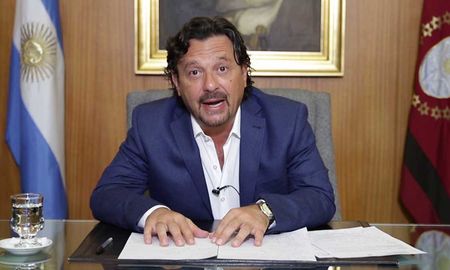 El gobernador de Salta, Gustavo Sáenz. El gobernador de Salta, Gustavo Sáenz.