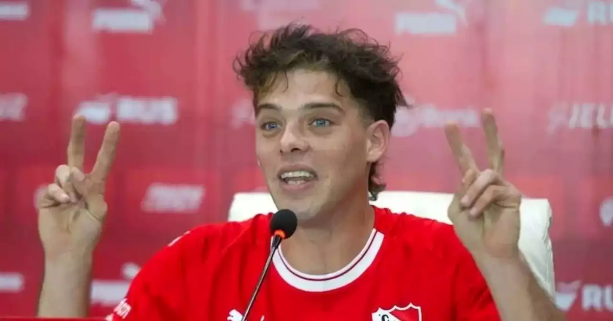 Santi Maratea dio detalles de la colecta para Independiente en conferencia de prensa.