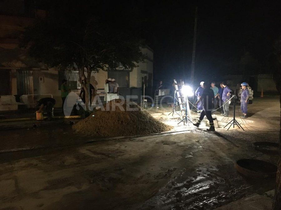 Los arreglos terminaron a la medianoche y el servicio ya se restableció.