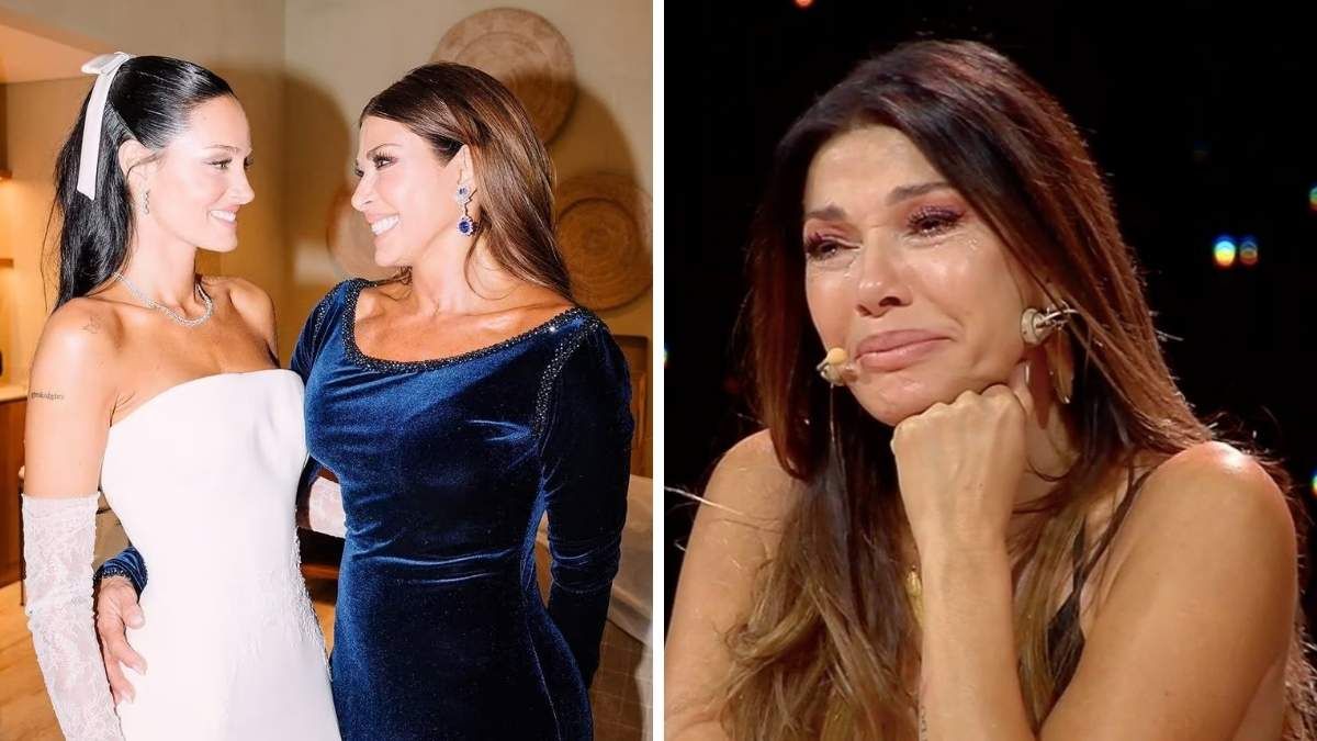 Catherine Fulop no pudo evitar las lágrimas.
