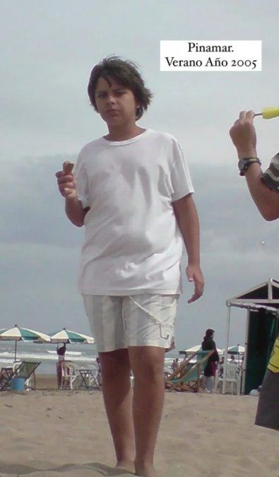 El impactante cambio físico de Bautista Araneo. Foto: Instagram 