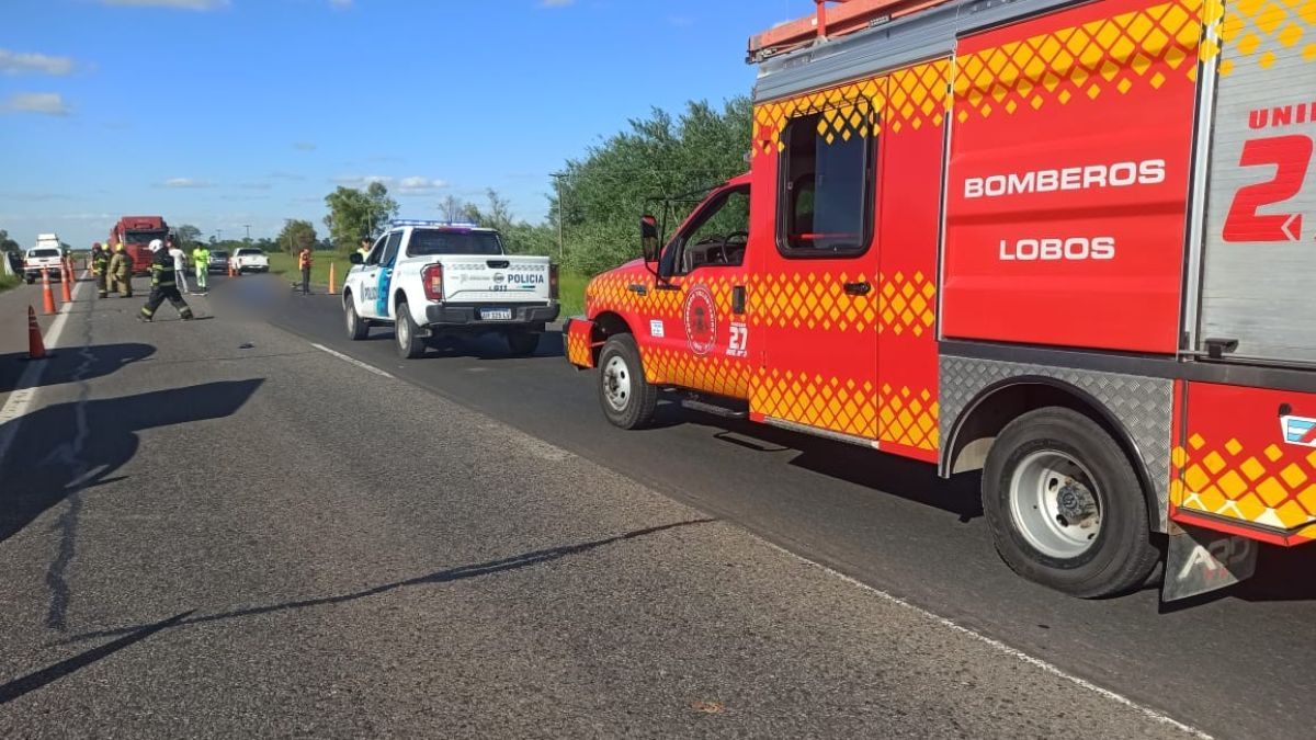 El accidente fatal se produjo en Ruta Nacional 205.