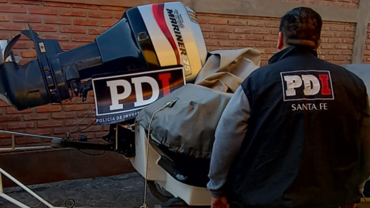 La PDI secuestró en el lugar la lancha
