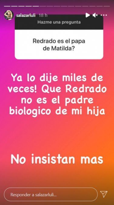 La pregunta que enojó bastante a Luciana Salazar.