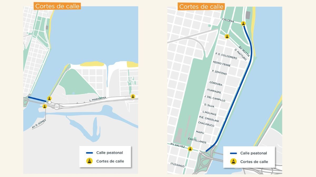 La Municipalidad de Santa Fe anunció cuáles serán los cortes de calles para los festejos por Año Nuevo. La Municipalidad de Santa Fe anunció cuáles serán los cortes de calles para los festejos por Año Nuevo.