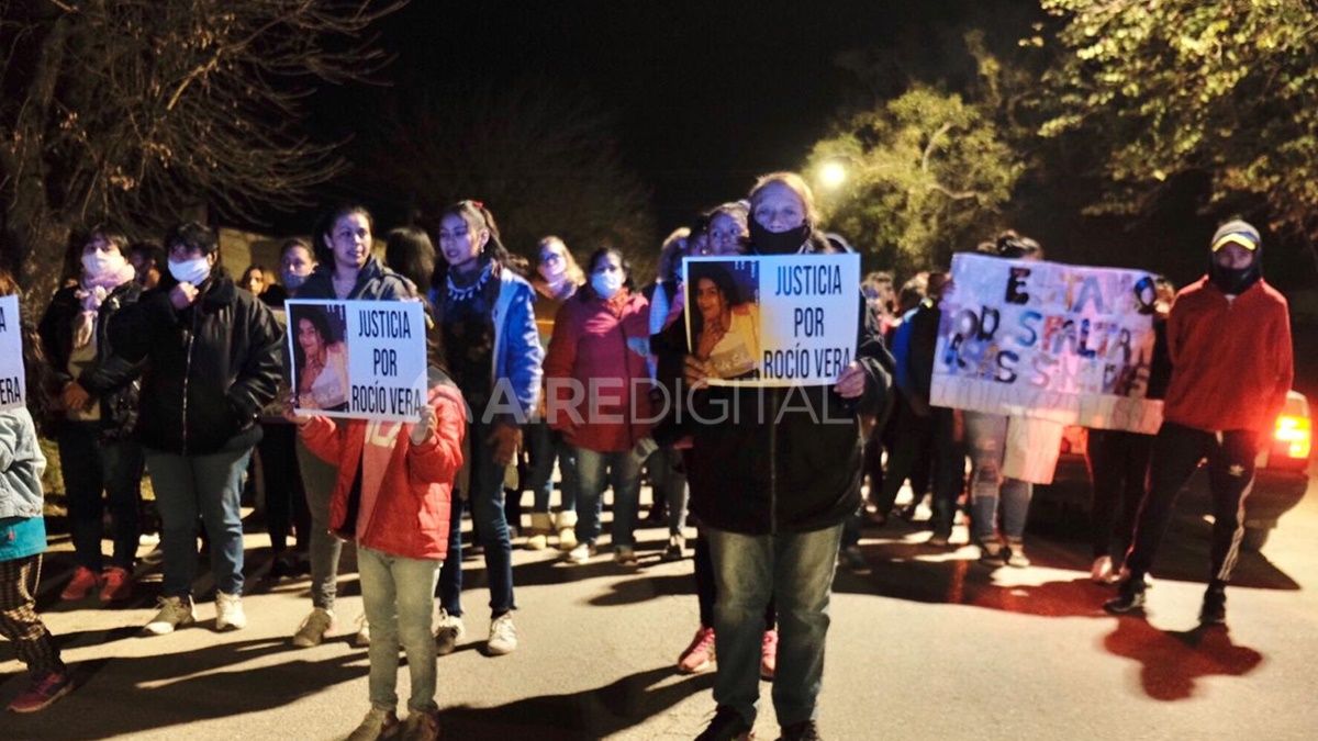 En Reconquista, la familia de Rocío Vera realizó varias marchas en pedido de justicia. En Reconquista, la familia de Rocío Vera realizó varias marchas en pedido de justicia.