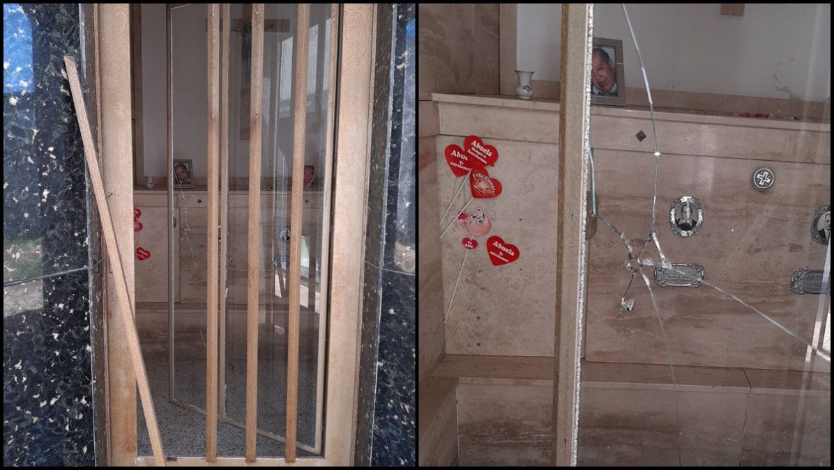 Un hombre denunció robos y destrozos en su panteón familiar.