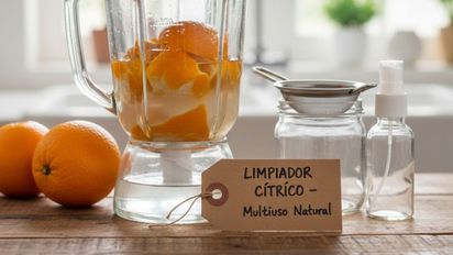 Licuar cáscara de naranja y vinagre: por qué recomiendan hacerlo y para qué sirve