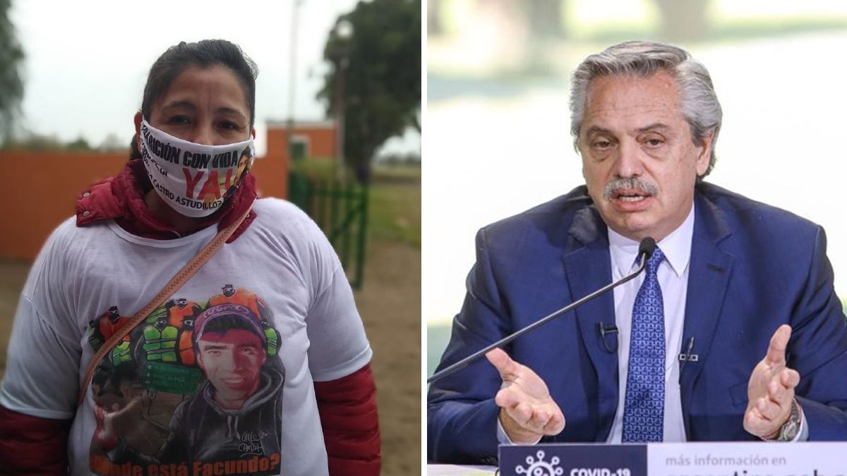 Alberto Fern&aacute;ndez recibir&aacute; a la mam&aacute; de Facundo Astudillo Castro.