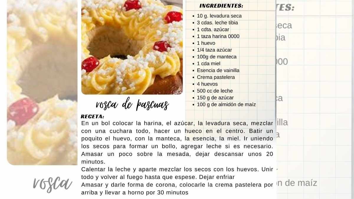 La rosca de Pascuas es una receta clásica favorita de todos. La rosca de Pascuas es una receta clásica favorita de todos.