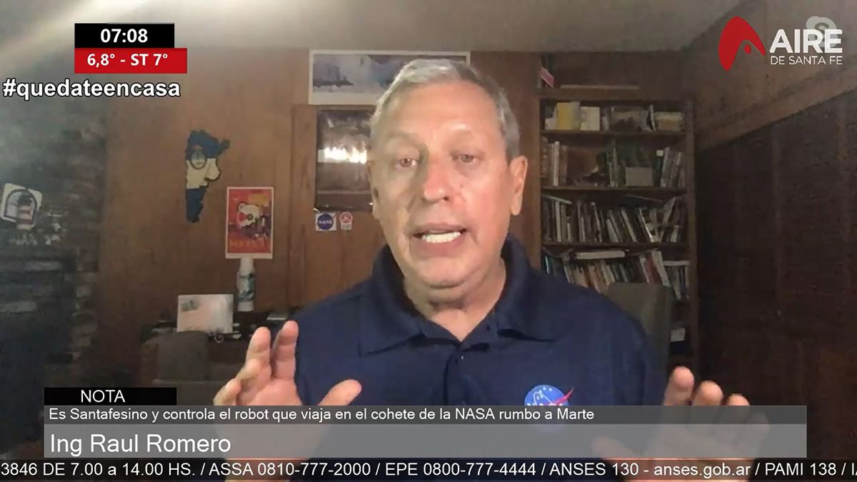 Mars 2020: el ingeniero santafesino de la Nasa