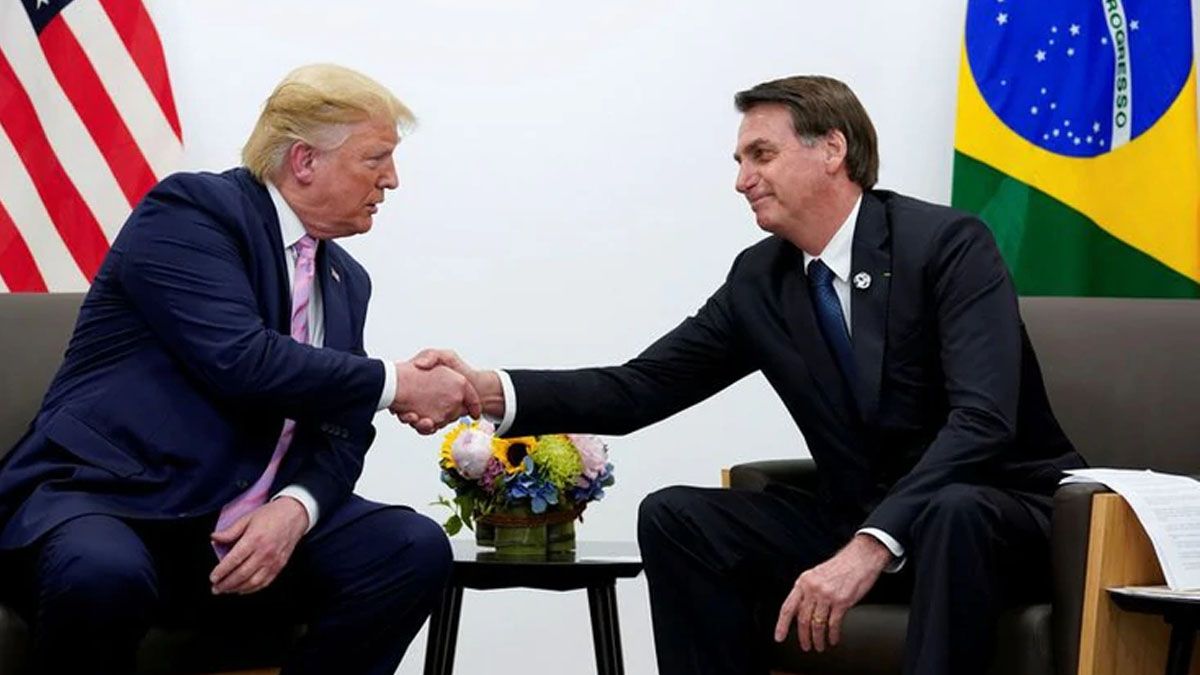 Bolsonaro confía en que Donald Trump sea reelecto en Estados Unidos.