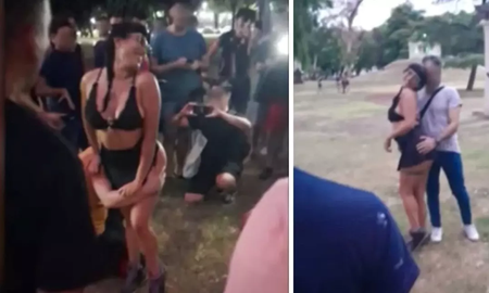 Polémica por una influencer porno que se desnudó en un parque santafesino y tuvo sexo con 3 seguidoresPolémica por una influencer porno santafesina que se desnudó en el Parque Independencia y tuvo sexo con 3 seguidores Polémica por una influencer porno que se desnudó en un parque santafesino y tuvo sexo con 3 seguidoresPolémica por una influencer porno santafesina que se desnudó en el Parque Independencia y tuvo sexo con 3 seguidores