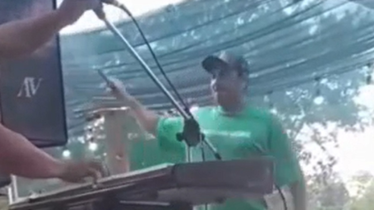 Federico Omar Benítez fue el autor de la loca situación.