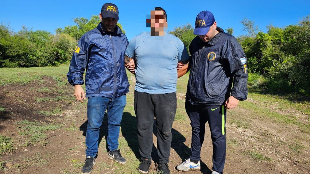 El ex jugador de Rugby Marcos Julián Díaz fue detenido en un paraje rural de Entre Ríos. Estaba prófugo tras estar acusado de proveer dinero a una banda narco.