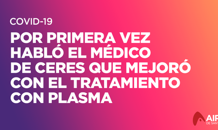 el covid, en primera persona: la historia del cardiologo que se trato con plasma en el cullen el covid, en primera persona: la historia del cardiologo que se trato con plasma en el cullen