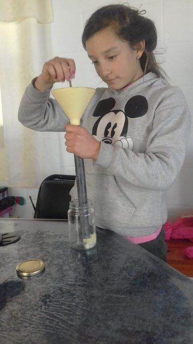 En la escuela rural donde van otras cinco familias