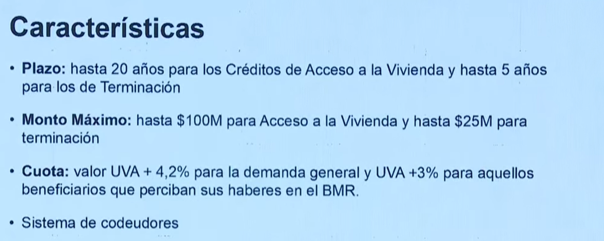 Características del crédito hipotecario. Características del crédito hipotecario.