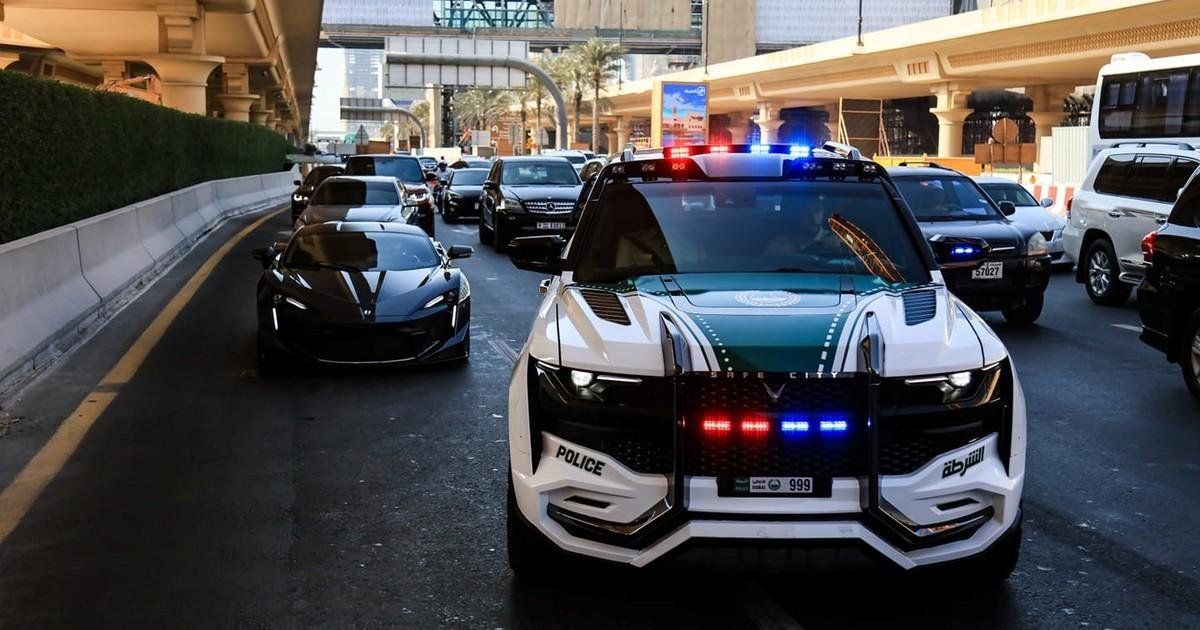 Giath: cómo es la nueva bestia de la Policía de Dubai