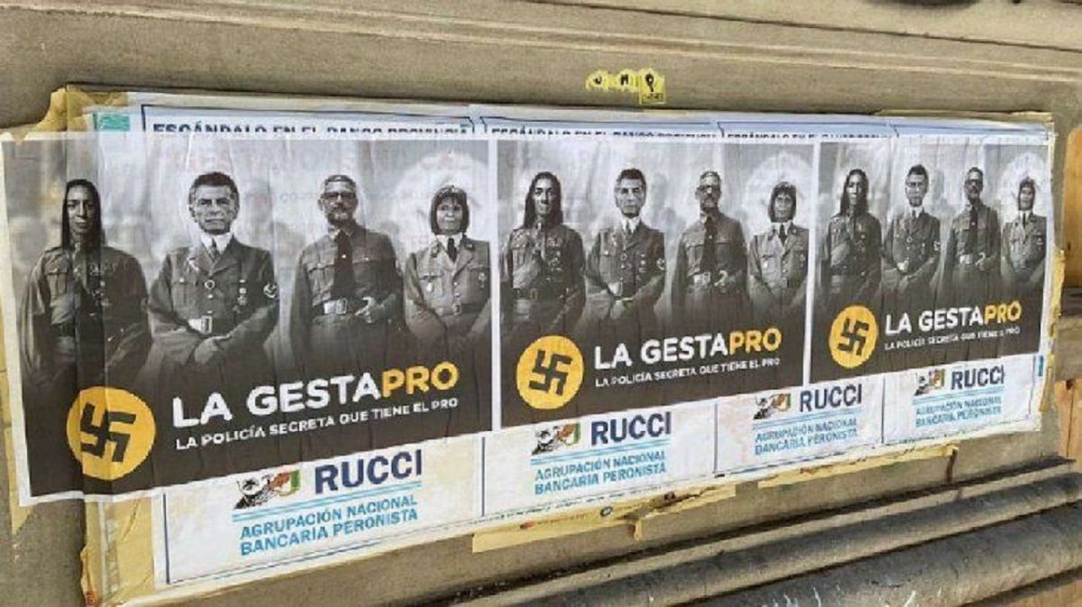 Horacio Rodríguez Larreta repudió los afiches que vinculan a los dirigentes del PRO con el nazismo.