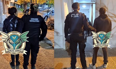 Circulaban en moto robada por barrio Pompeya, intentaron escapar y fueron detenidos Circulaban en moto robada por barrio Pompeya, intentaron escapar y fueron detenidos