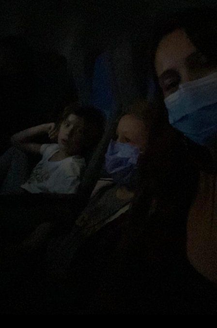 Pampita disfruta unas vacaciones con sus hijos en México.