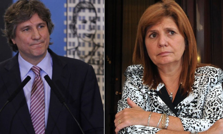 Patricia Bullrich contra Amado Boudou: Defiende a un vicepresidente que fue ladrón Patricia Bullrich contra Amado Boudou: Defiende a un vicepresidente que fue ladrón