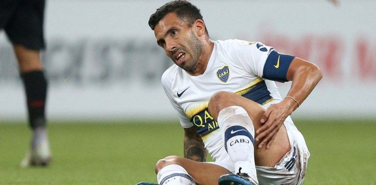 Tévez se desgarró y no jugará en lo que resta del año