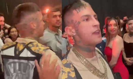 L-Gante se molestó por una consulta que recibió durante la rueda prensa de la pelea de exhibición entre el Chino Maidana y Yao Cabrera. L-Gante se molestó por una consulta que recibió durante la rueda prensa de la pelea de exhibición entre el Chino Maidana y Yao Cabrera.