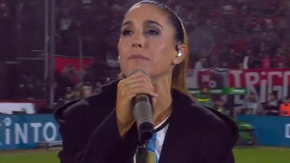 Soledad Pastorutti cantó una canción futbolera y revolucionó un equipo del fútbol argentino