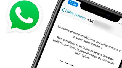 Qué hacer si WhatsApp te manda un código de verificación sin que lo hayas pedido