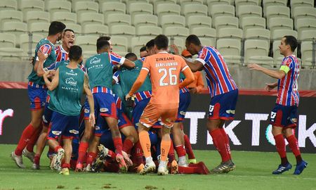 El Bahía de Germán Conti venció al Fortaleza por penales y llegó a la final de la Copa Nordeste de Brasil. El Bahía de Germán Conti venció al Fortaleza por penales y llegó a la final de la Copa Nordeste de Brasil.