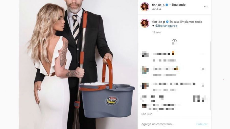 La promo de Florencia Peña en su instagram
