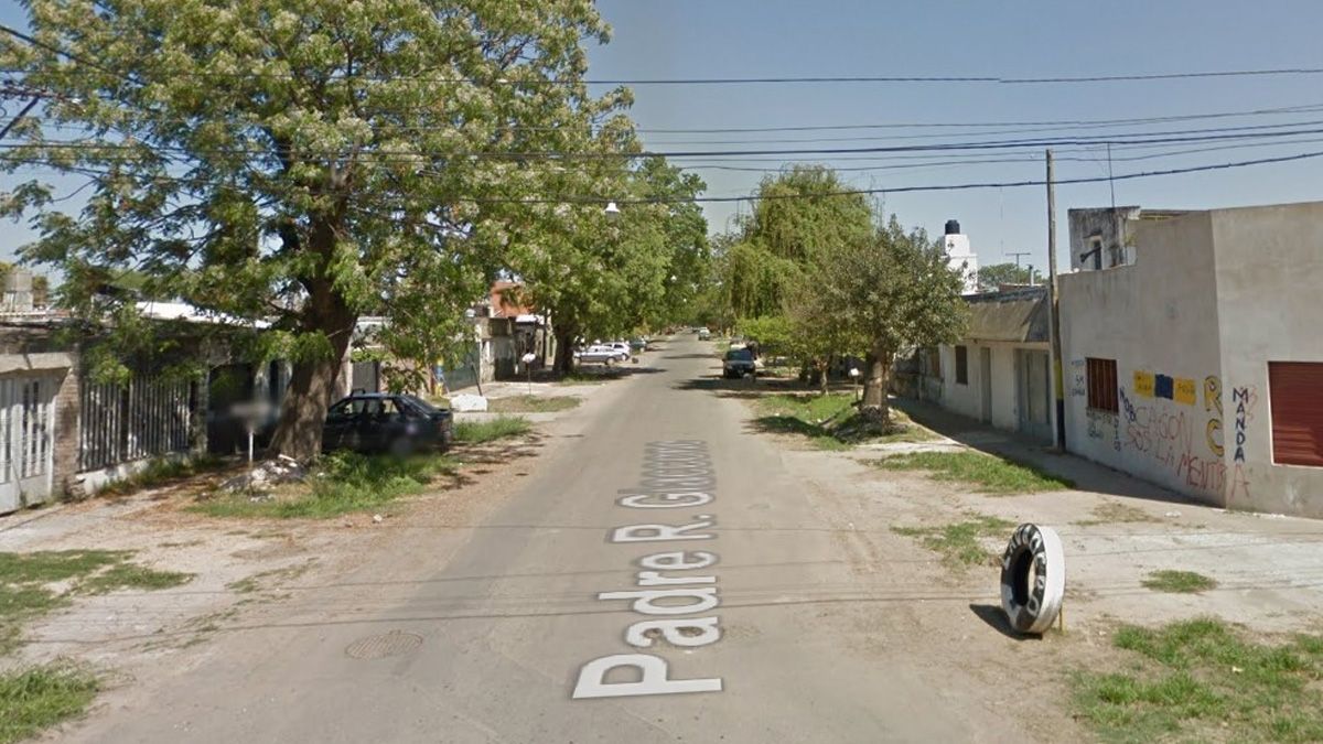 La calle donde asesinaron al joven en 2016